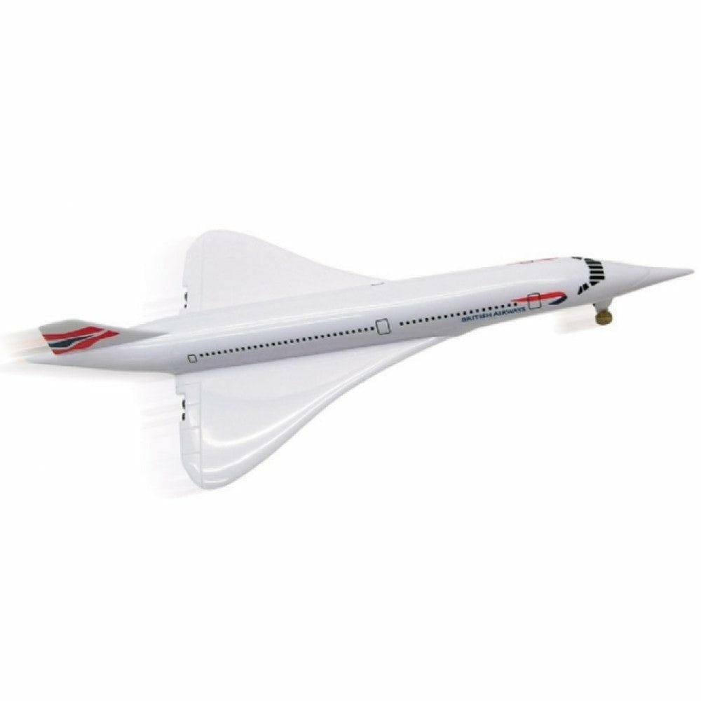 Available to Order – British Airways Concorde with Pull Back Motion Daron Model (PPFPCON64BL)