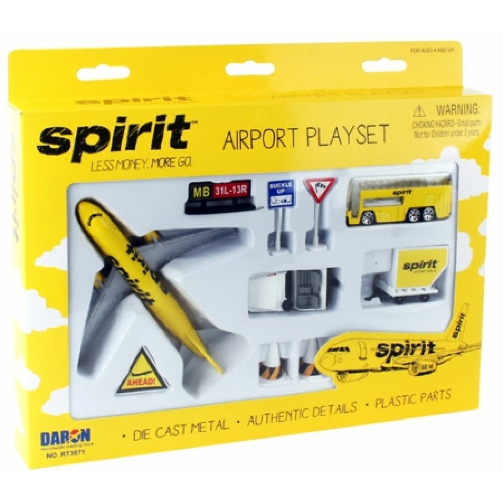 Available to Order – Spirit Airlines Airport Playset Daron Model (PPRT3871)