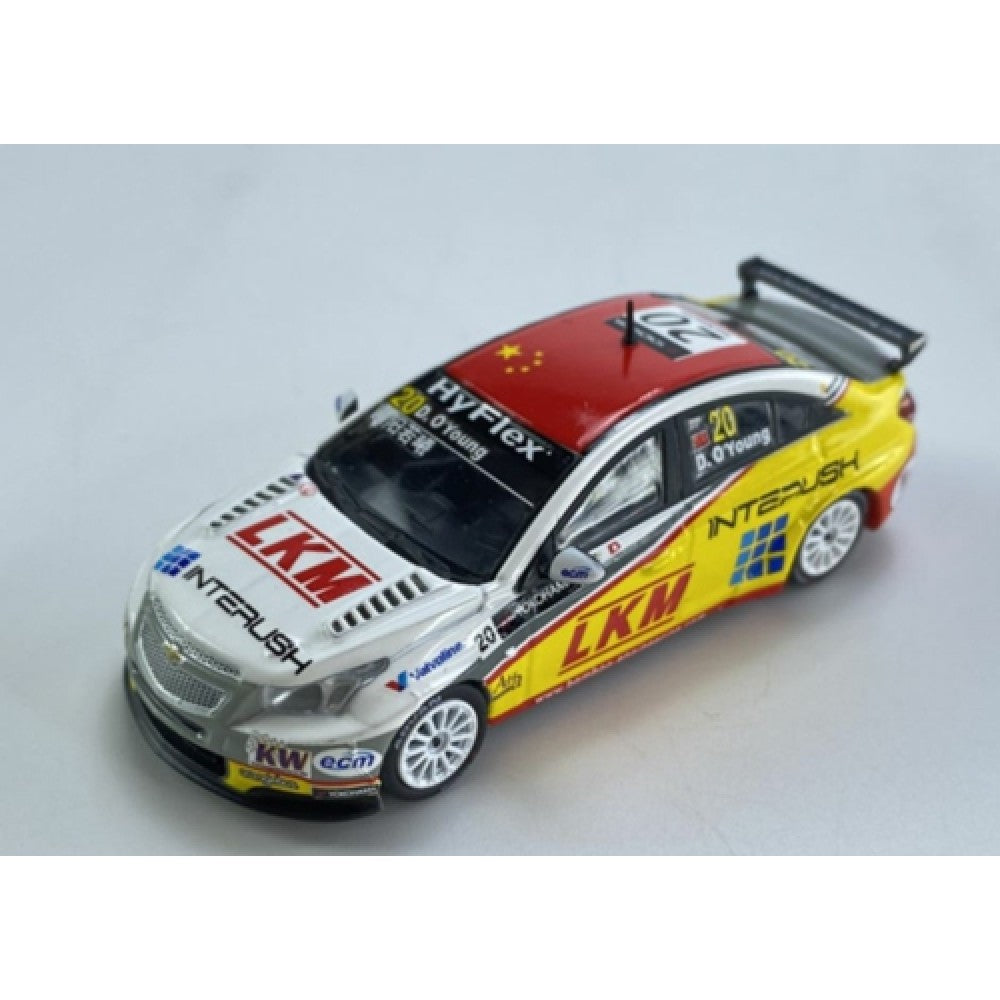 Available to Order from Supplier β 1:64 POP RACE Chevrolet Cruze WTCC Macau 2012 No.20 Darryl O'Young (JP) β PR64CRUZE12MWTC