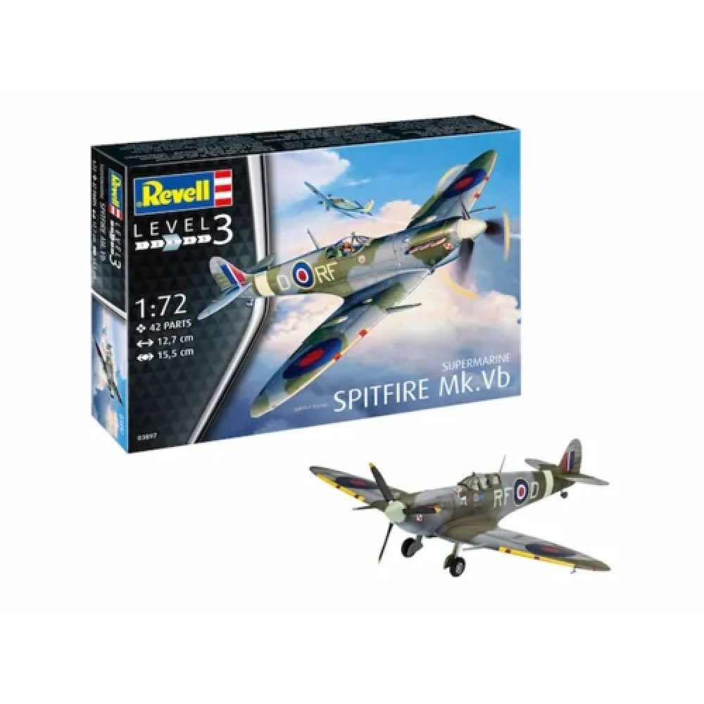 R03897 - 1:72 Spitfire Mk. Vb (plastic Kit) Revell Model