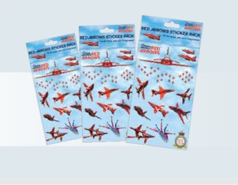 Available to Order – Red Arrows Sticker Pack (RAF 40586)