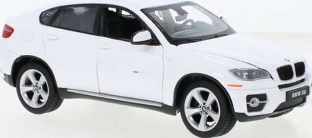 Available To Order – BMW X6 White 1:24 (RAS 41500W)