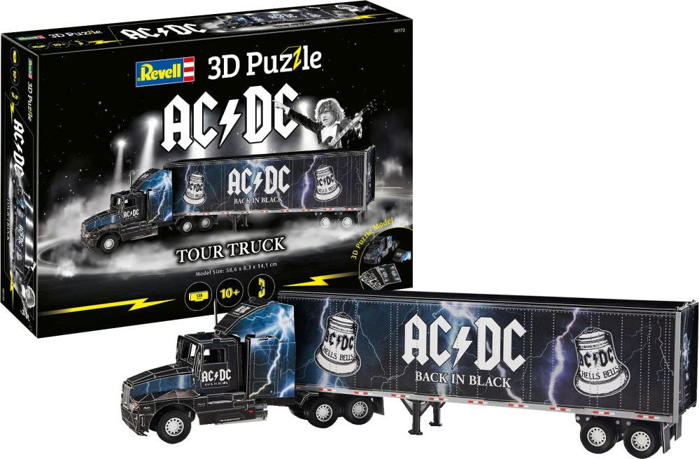 Available to Order – AC/DC Tour Truck 3D Puzzle Revell Model (REV 00172)