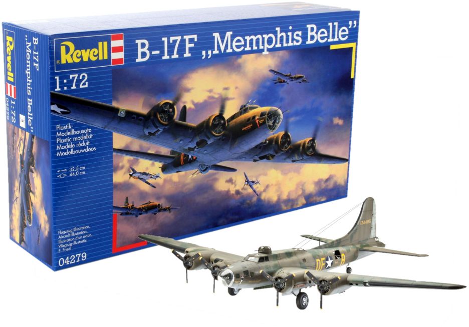 Available to Order – B-17F 'Memphis Belle' 1:72 (REV 04279)