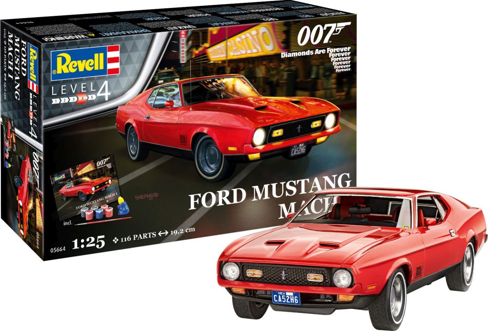 Available to Order – Gift Set James Bond 'Ford Mustang Mach 1' 1:25 (REV 05664)