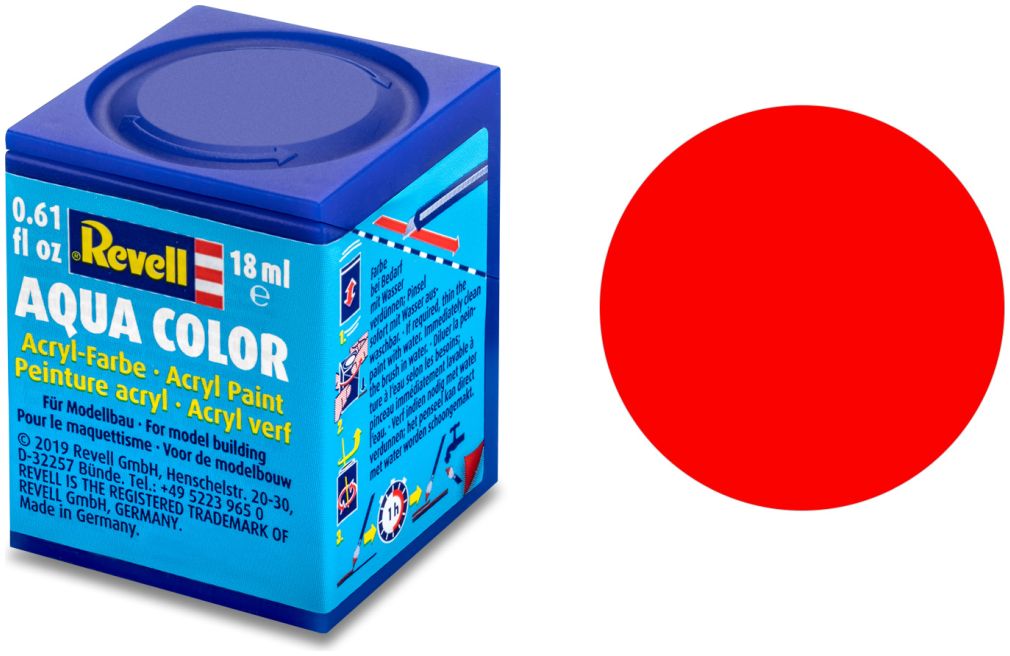 Available to Order – Luminous Orange Matt Aqua Color (18ml) (REV 36125)