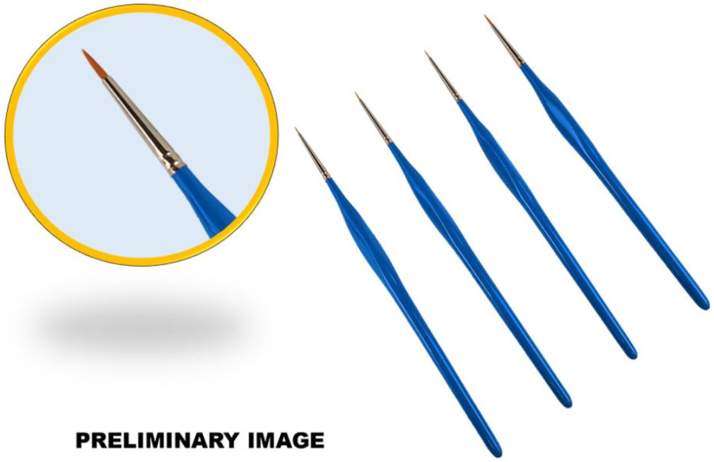 Available To Order – Painta Professional Brushes: Detail Set Revell Model (REV 39561)
