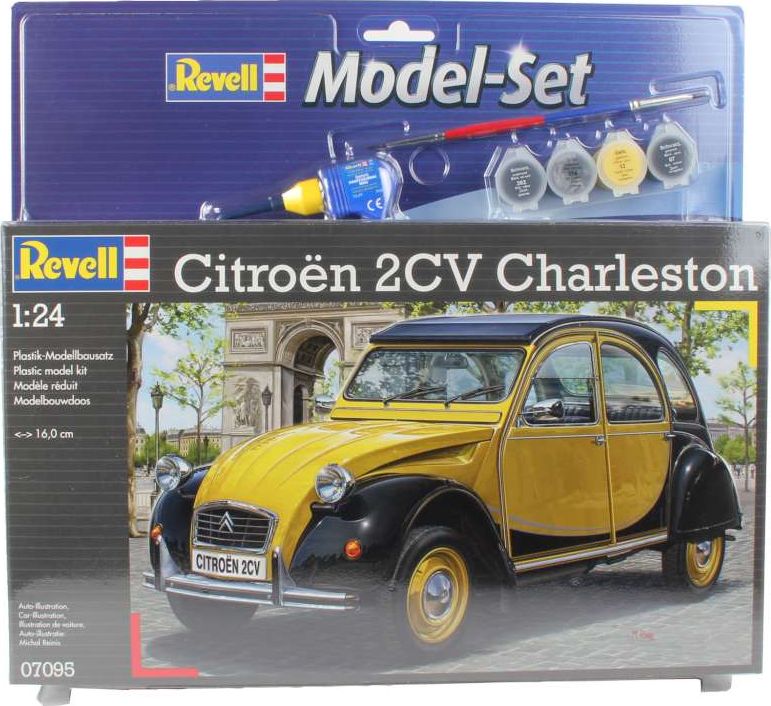 Available To Order – Citroen 2CV Charleston 'Model Set' 1:24 Revell Model (REV 67095)