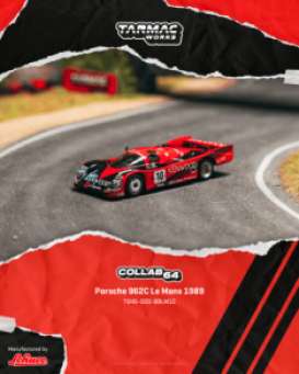 Pre-Order – 1989 Porsche 962c No.10 24h Le Mans Red TCT64S02089LM10 Stocks Due Nov / Dec 2026 1:64 Tarmac Works Diecast Model