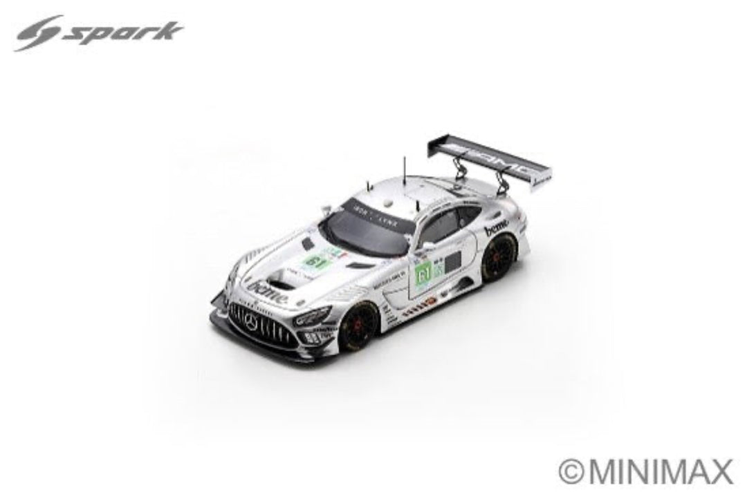 Mercedes-AMG LMGT3 #61 Iron Lynx 2025 Le Mans 24H 1:64 Spark Model Car (64S074)