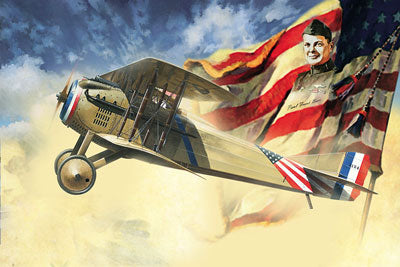 Available to Order – SPAD VII c.1 ( Lafayette and U.S.A.A.F. Service) 1:32 Roden Kits Model (ROD 615)
