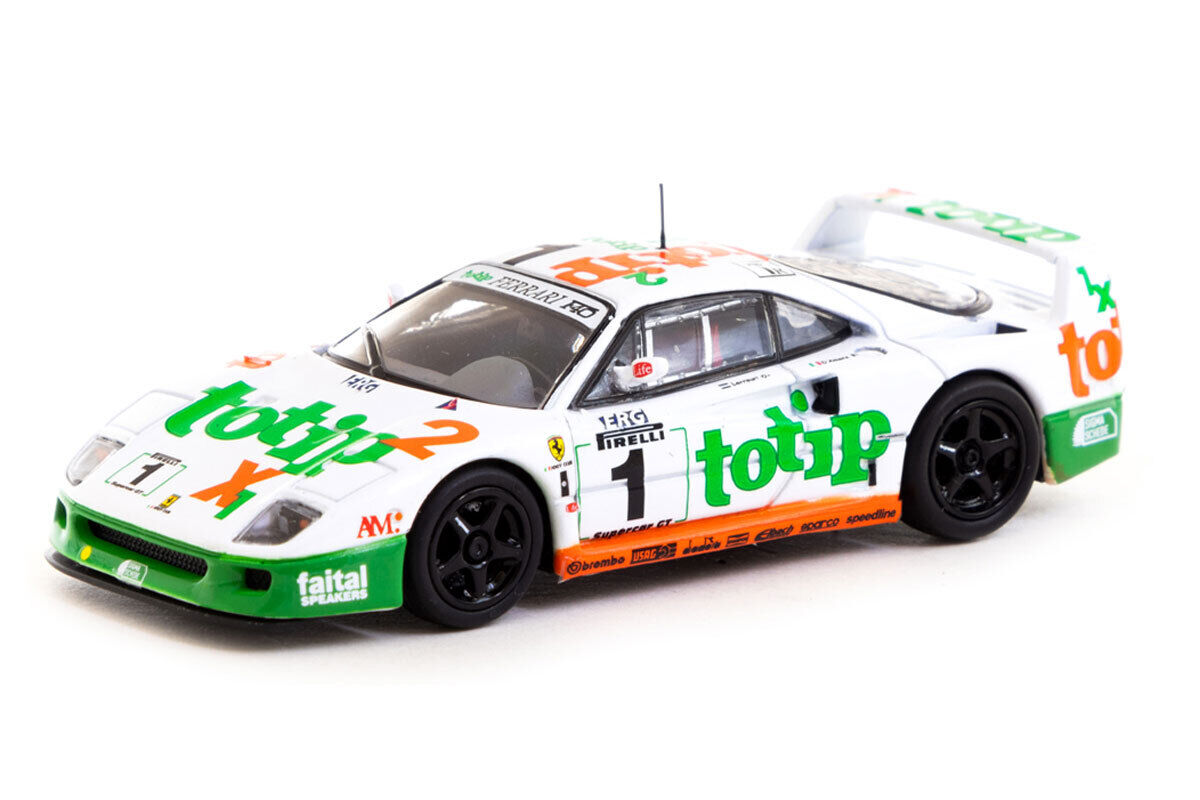 1:64 TARMAC / IXO T64-076-94IGT01 1994 FERRARI F40 GT ITALIAN GT CHAMPIONSHIP TOTIP #1 F.D'AMORE & O. LARRAURI