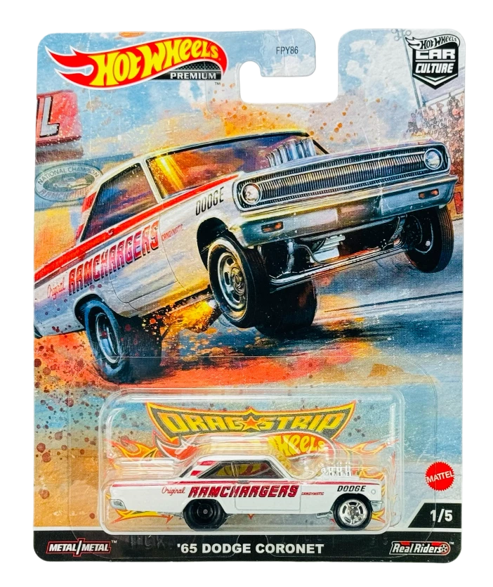 1:64 HOTWHEELS HCK24 DRAG STRIP DEMONS 1/5 '65 DODGE CORONET