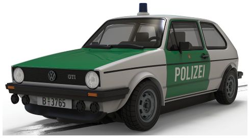 Available To Order – VW Golf MK1 - Polizei in Clear Box 1:32 (SCA C4572)