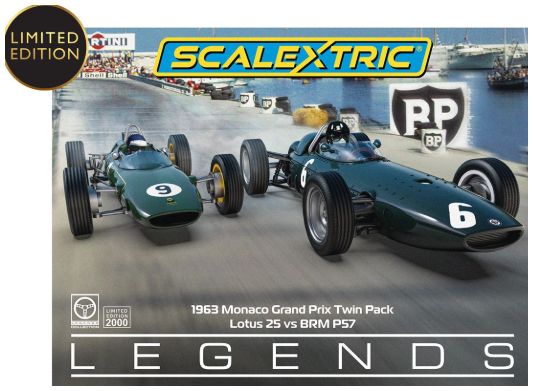 Available To Order – Monaco Carlo Grand Prix Twin Pack 1963 1:32 Scalextric Model (SCA C4580A)