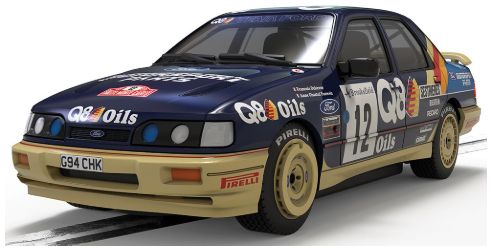 Available To Order – Ford Sierra Sapphire Cosworth - 1991 Monte Carlo Rally - Francois Delecour 1:32 (SCA C4607)