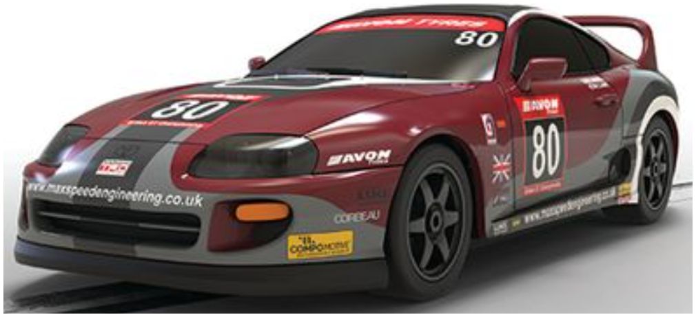 Available To Order – Toyota Supra British GT 1:32 (SCA C4656)