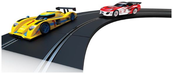 Available To Order – Scalextric R2 Curve #8 Track Extension Pack (SCA C8196)