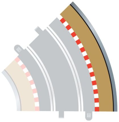 Available To Order – Radius 2 Curve Outer Borders 45 x 4 (SCA C8228)