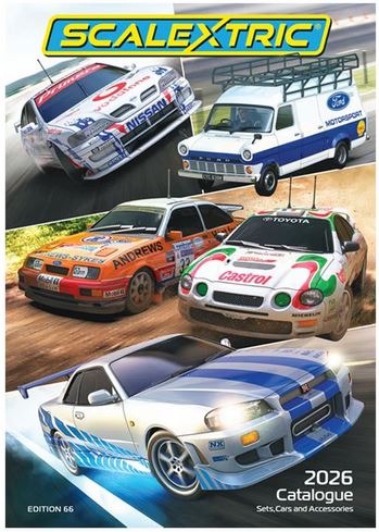 Available To Order – Scalextric Catalogue 2026 (SCA CAT2026)