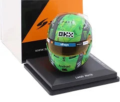 1:5 Spark Mclaren F1 Team Lando Norris Helmet Las Vagas Gp 2025 5HF235