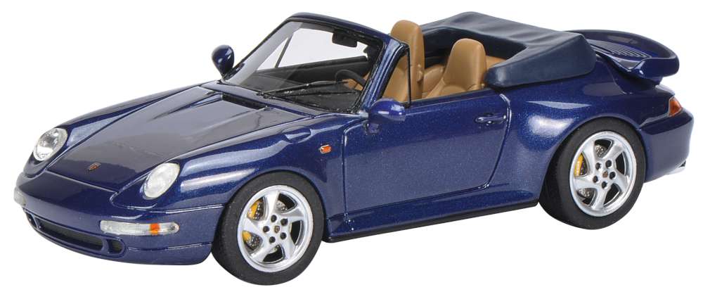 Available to Order – Porsche 911 Turbo Cabrio (993) - Blue 1:43 (SHU 08917)