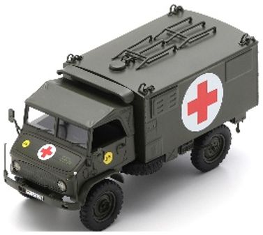 Unimog S404 Medic Unit German Army 1:35 Schuco Model