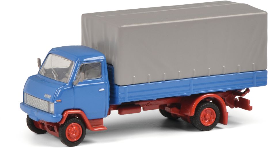Available to Order – Hanomag F55 Pickup Tarpaulin Blue 1:87 (SHU 26489)