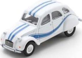 Available To Order – Citroen 2CV White/Blue 1:87 (SHU 26757)