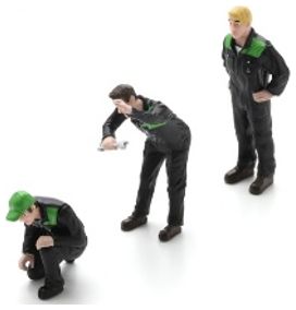 Mechanic Figure Set 'Deutz' 1:32 Schuco Model