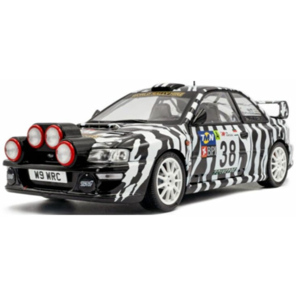 PRE ORDER STOCKS DUE DECEMBER 2025 / JANUARY 2026 1:18 SOLIDO SOL1807409 SUBARU IMPREZA S5 WRC99 BI COLOUR NO.38 HEATH/LANCASTER TAP RALLY PORTUGAL 2001