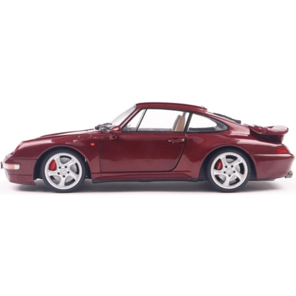 Available To Order – SOL1810102 - 1:18 Porsche 911 (993) Turbo Arena Red 1997 Solido Model (SOL1810102)