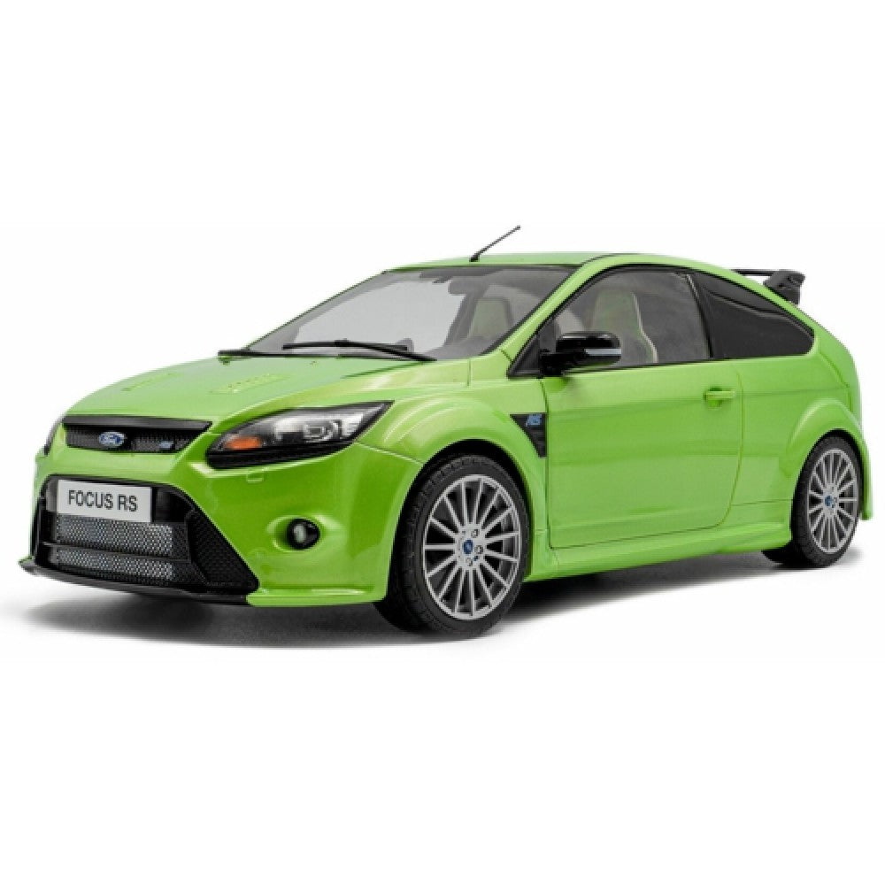 Available to Order – Ford Focus RS MK2 - Ultimate Green Metallic - 2009 1:18 Solido Model (SOL1813101)