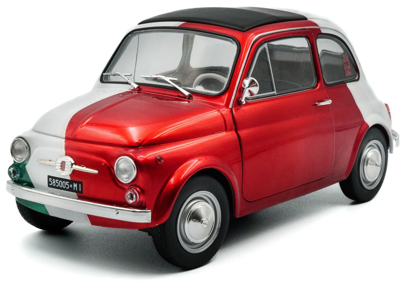 Available To Order – Fiat 500 Tribute To Italia Bi Colour 1965 1:18 (SOL 1801409)