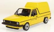Available to Order – VW Caddy Mk.1 German Post Yellow 1982 1:18 (SOL 1803505)