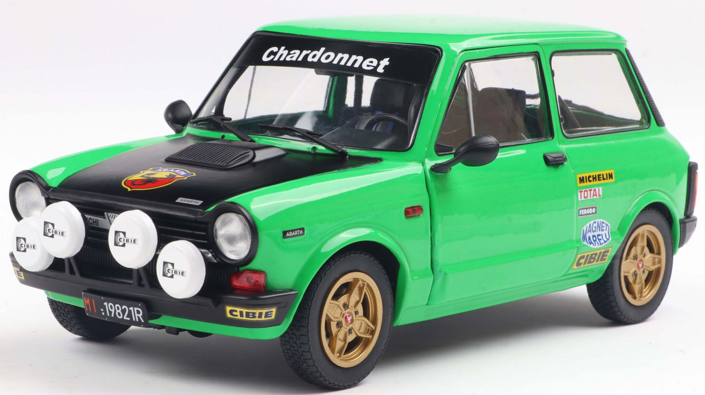 Available To Order – Autobianchi A112 MK.5 Abarth Green 1980 1:18 (SOL 1803806)
