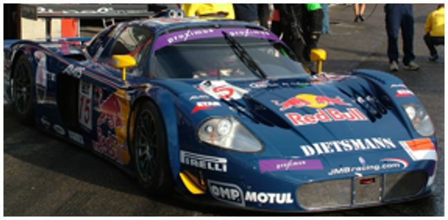Available to Order – Maserati MC12 GT1 #15 JMB Racing 2nd 24H Spa 2005 Bertolini/Wendlinger/Peter 524pcs 1:43 (SPA 100SPA19)