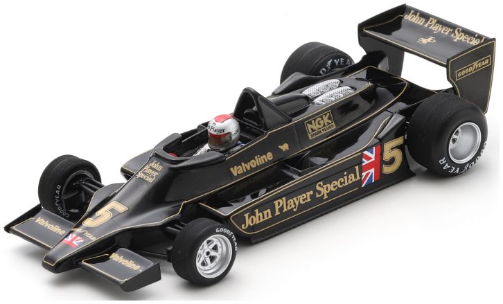 Available to Order – Lotus 79 #5 Winner Belgium GP 1978 Mario Andretti 1:18 (SPA 18S366)
