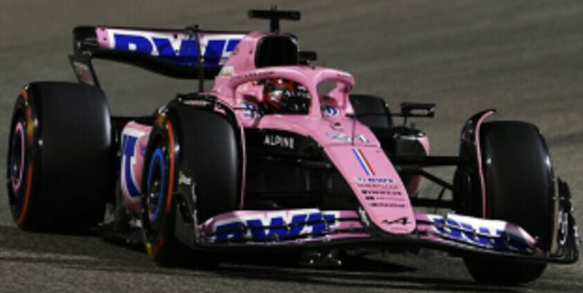 Available To Order – Alpine A523 #31 BWT Alpine F1 Team Esteban Ocon 8th Saudi Arabian GP 2023 1:18 (SPA 18S883)