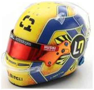 Available To Order – McLaren F1 Lando Norris Helmet 2021 1:5 Spark Model (SPA 5HF054)
