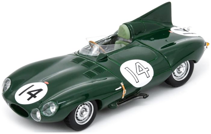 Available To Order – Jaguar D #14 2nd Le Mans 24H 1954 Rolt Hamilton 1:43 Spark Model (SPA S2925)