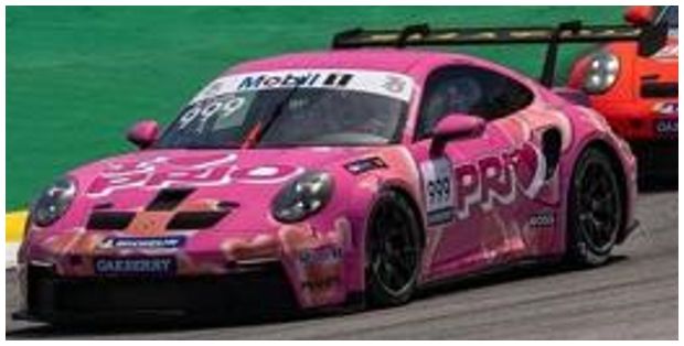 Available To Order – Porsche 911 GT3 Cup #999 Carrera Cup Brazil Champion 2023 Nicolas Costa (300pcs 1:43 Spark Model (SPA S5669)