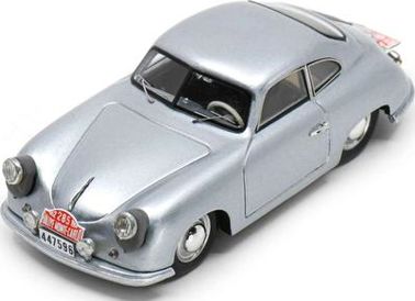 Available To Order – Porsche 356 #285 Rally Monte Carlo 1952 F. van de Kaart/J. Swaters 1:43 Spark Model (SPA S6130)