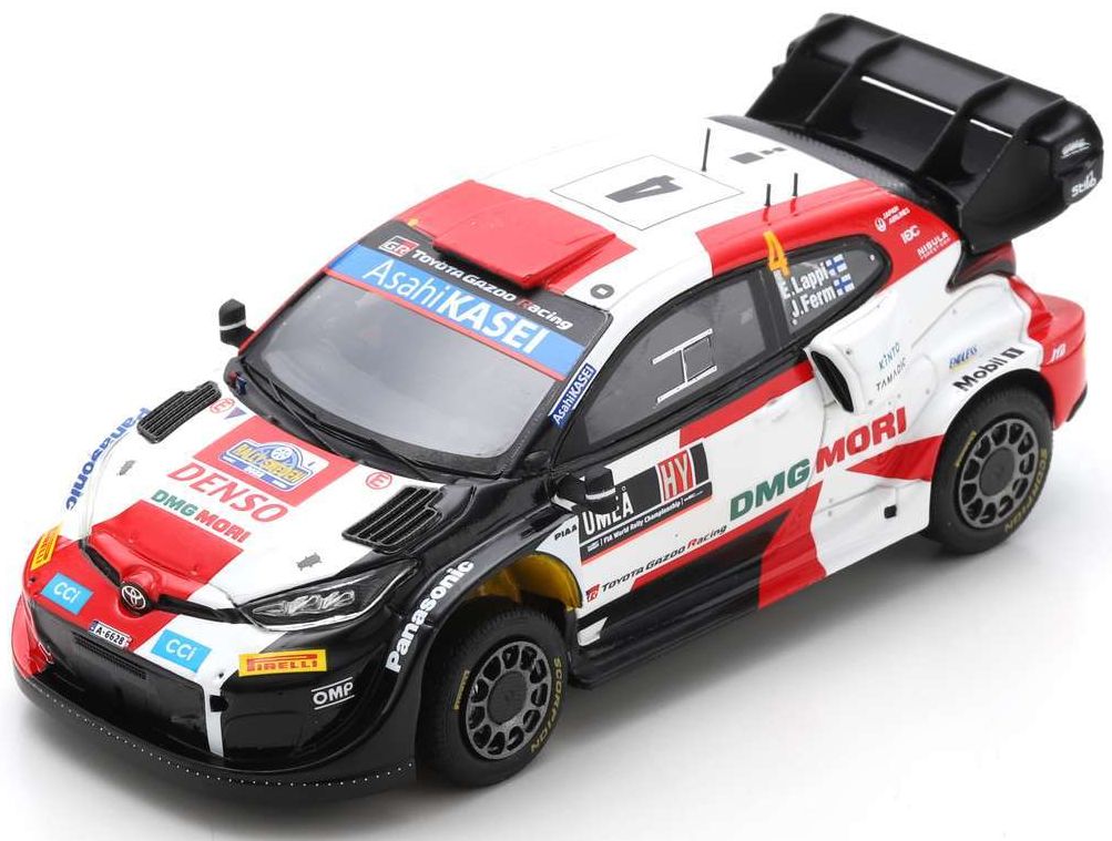 Available To Order – Toyota GR Yaris Rally1 #4 Gazoo Racing WRT 3rd Rally Sweden 2022 E. Lappi/J. Ferm 1:43 Spark Model (SPA S6712)