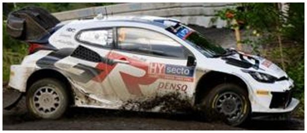 Available To Order – Toyota GR Yaris Rally1 Hybrid #5 Gazoo WRT 4th Rally Finland 2024 Pajari/Malkonen 1:43 Spark Model (SPA S6878)