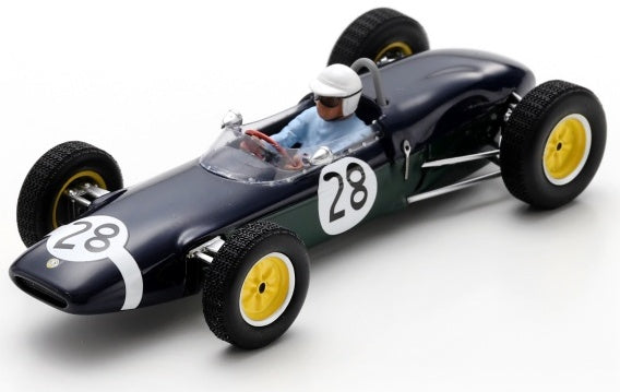 Available To Order – Lotus 21 #28 Italian GP 1961 Stirling Moss 1:43 Spark Model (SPA S7279)