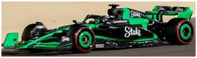 Stake F1 Team Kick Sauber C44 #77 Bahrain GP 2024 Valtteri Bottas 1:43 Spark Model