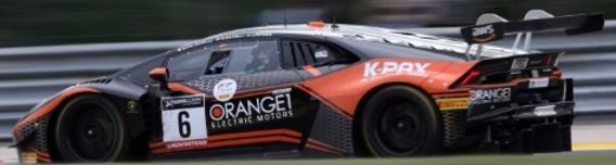 Available To Order – Lamborghini Huracan GT3 EVO #6 Orange 1 KPAX Racing 24H Spa 2022 Pepper/Caldarelli 1:43 Spark Model (SPA SB505)