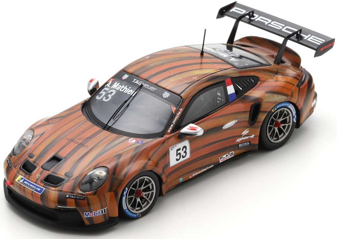 Available To Order – Porsche 911 GT3 Cup #53 Carrera Cup France Paul Ricard 2021 A.Mathieu (300pcs) 1:43 Spark Model (SPA SF259)