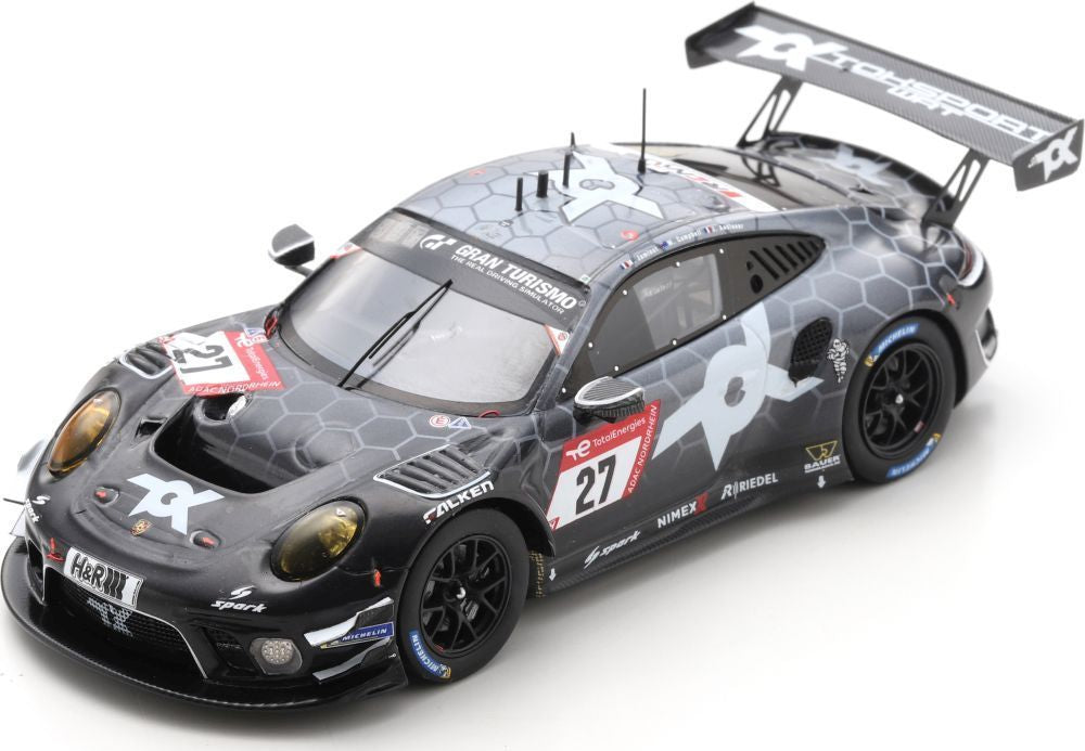Available To Order – Porsche 911 GT3 R #27 Toksport WRT 24H Nurburgring 2022 Andlauer/Campbell/Jaminet 1:43 Spark Model (SPA SG865)